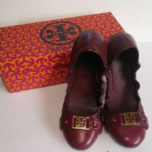 Tory Burch | Ambrose Ballet Flat - Red (sz 8.5)
